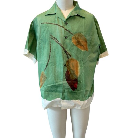 Prada Men's 100% Cotton Popeline Tulipa Men's Shirt, M, XL, XXL - Picture 1 of 12